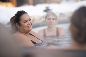 guests in a thermal bath